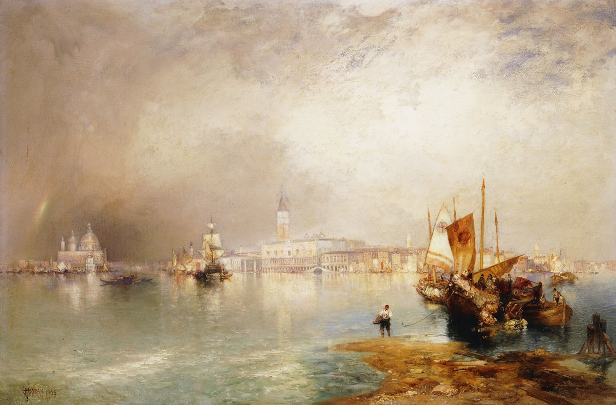 Venezia, 1905 av Thomas Moran