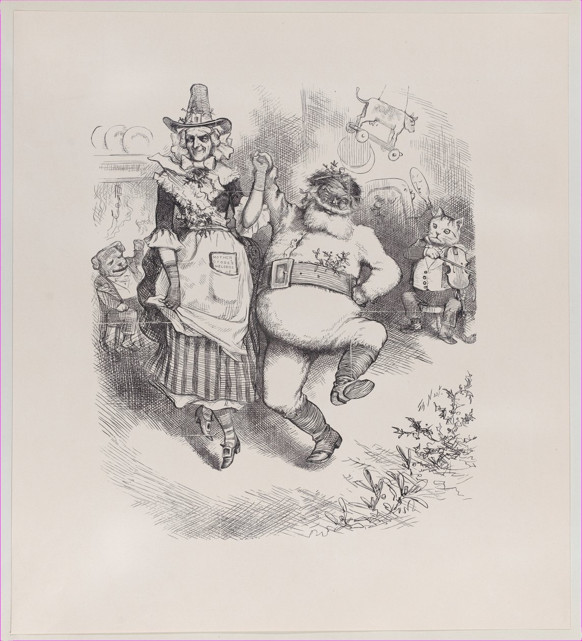 En god jul, 3. januar 1880., 3. januar 1880. av Thomas Nast