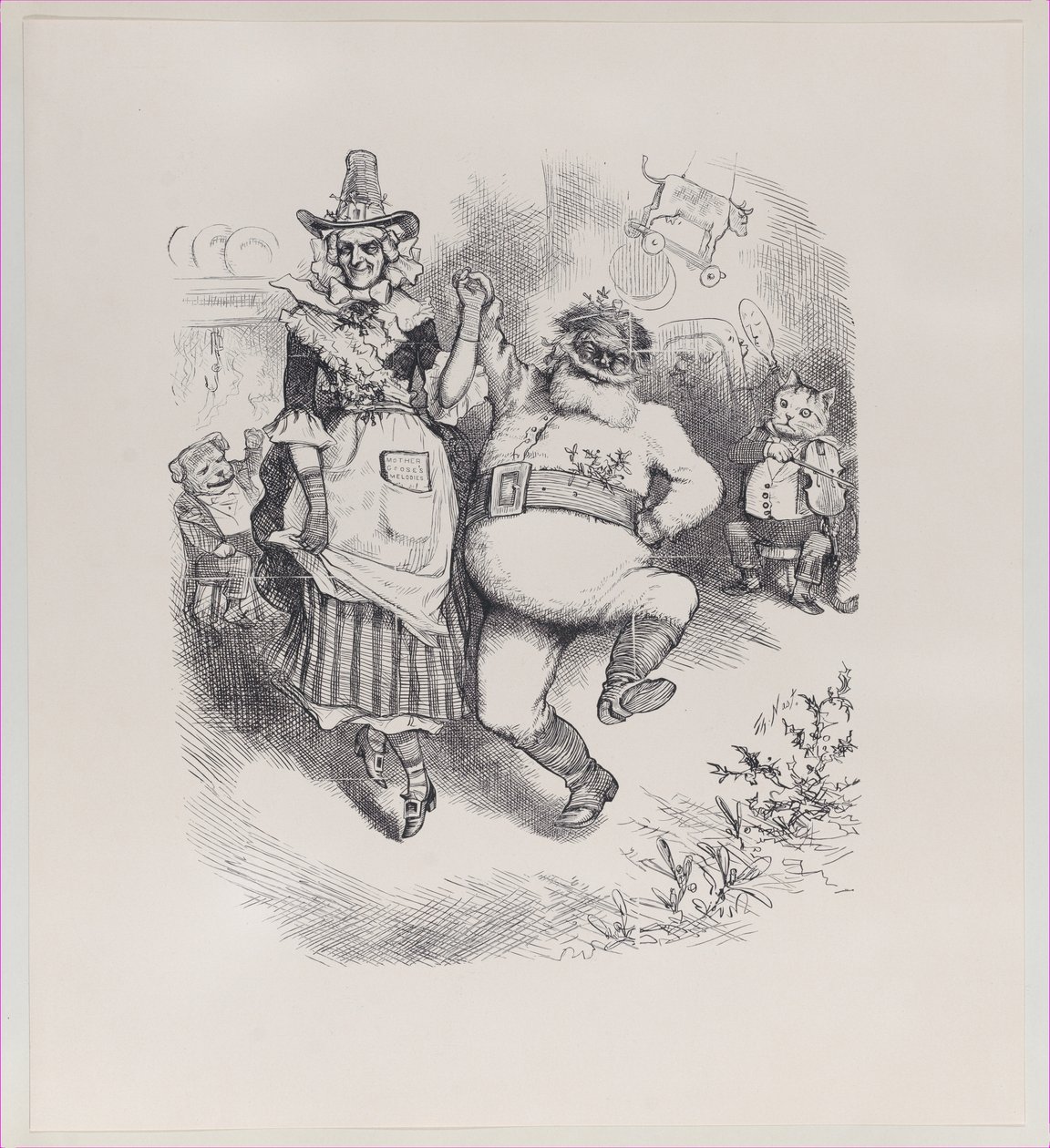 En god jul, 3. januar 1880., 3. januar 1880. av Thomas Nast