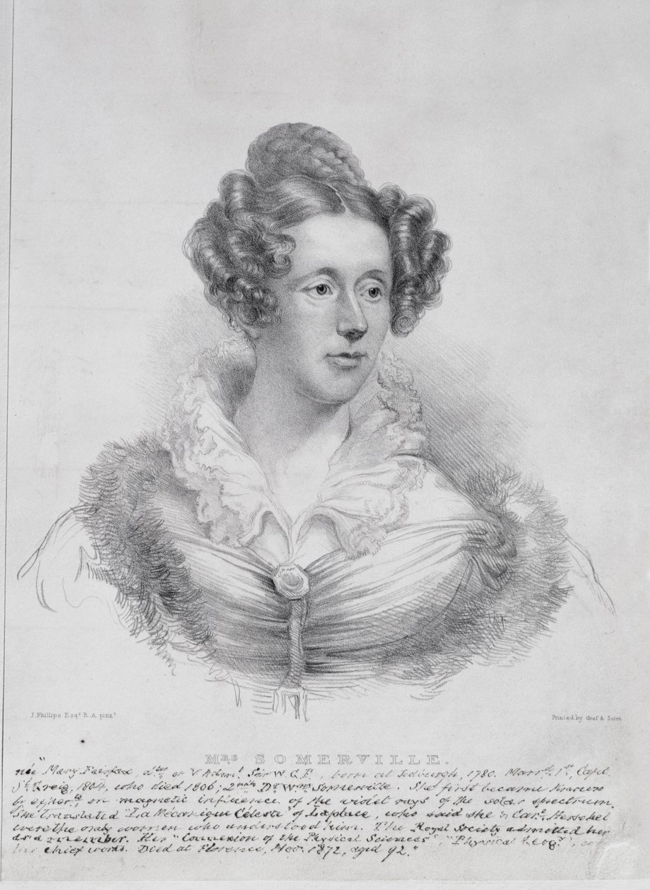 Mary Fairfax Greig Somerville (1780-1872) av Thomas Phillips