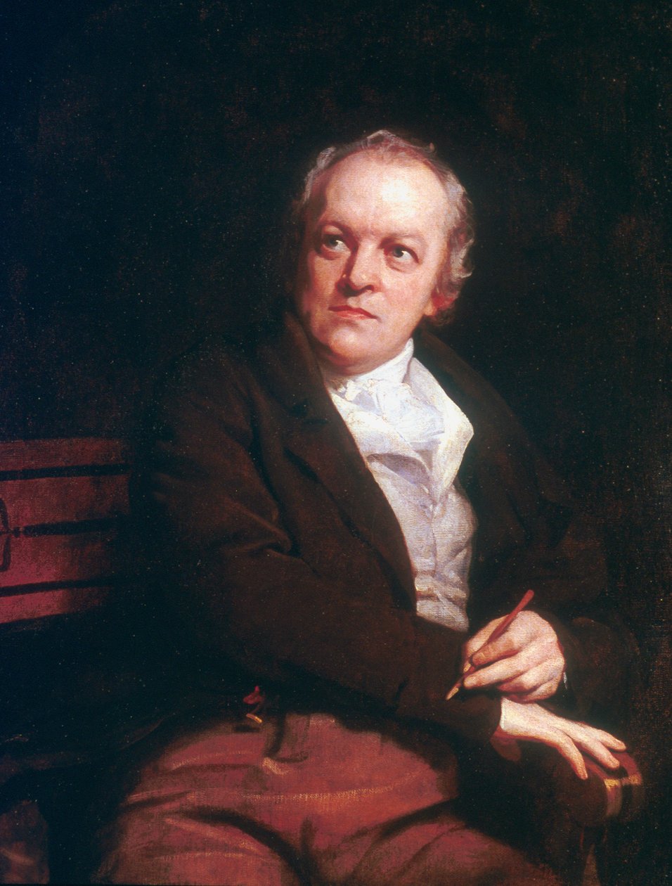 William Blake , engelsk mystiker, poet, kunstner og gravør, 1807 av Thomas Phillips