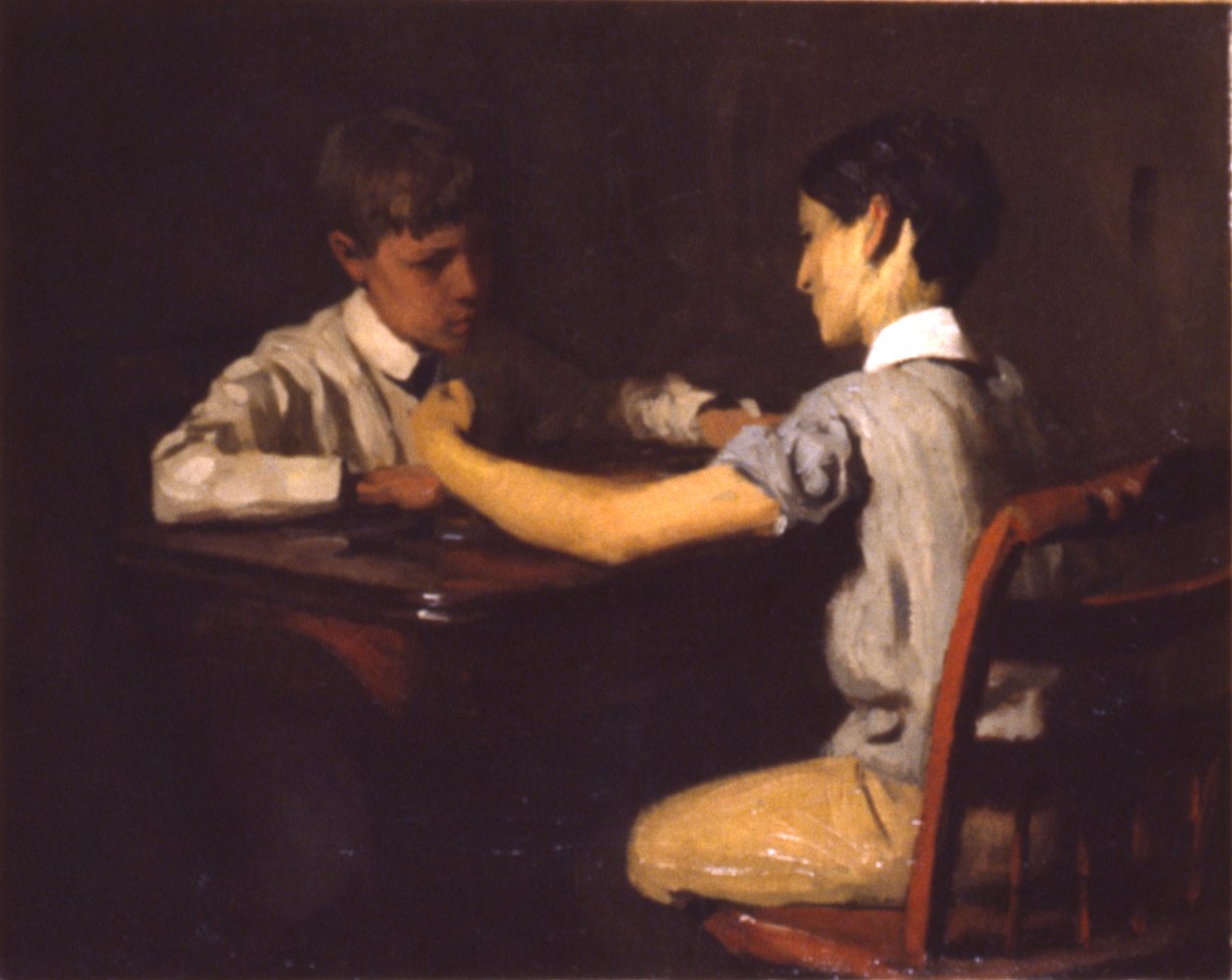 Damspillere, ca. 1895. av Thomas Pollock Anshutz