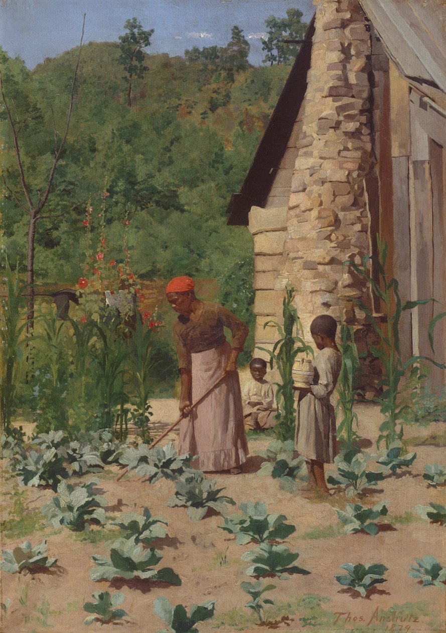 Hvordan de lever, 1879 av Thomas Pollock Anshutz