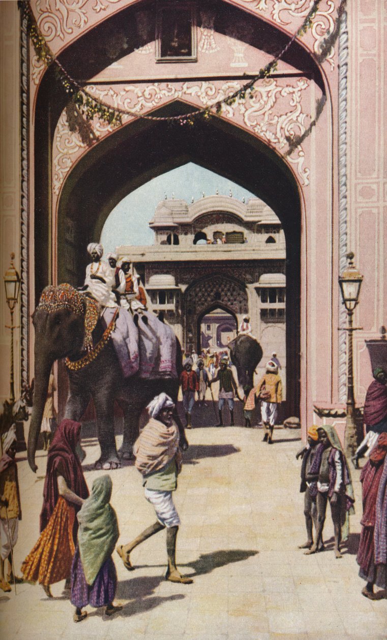 Rajputana, tidlig på 1800-tallet, ca 1930-tallet av Thomas Richard Underwood