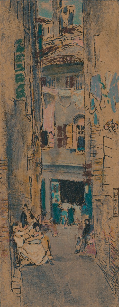 Perlestrenger, Venezia, c1904 av Thomas Robert Way