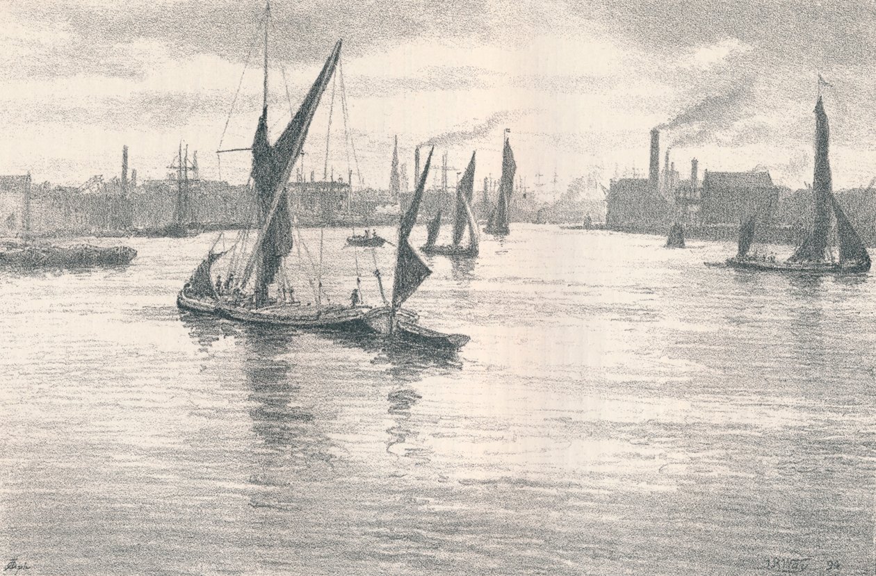 Nedre basseng. 1898 av Thomas Robert Way