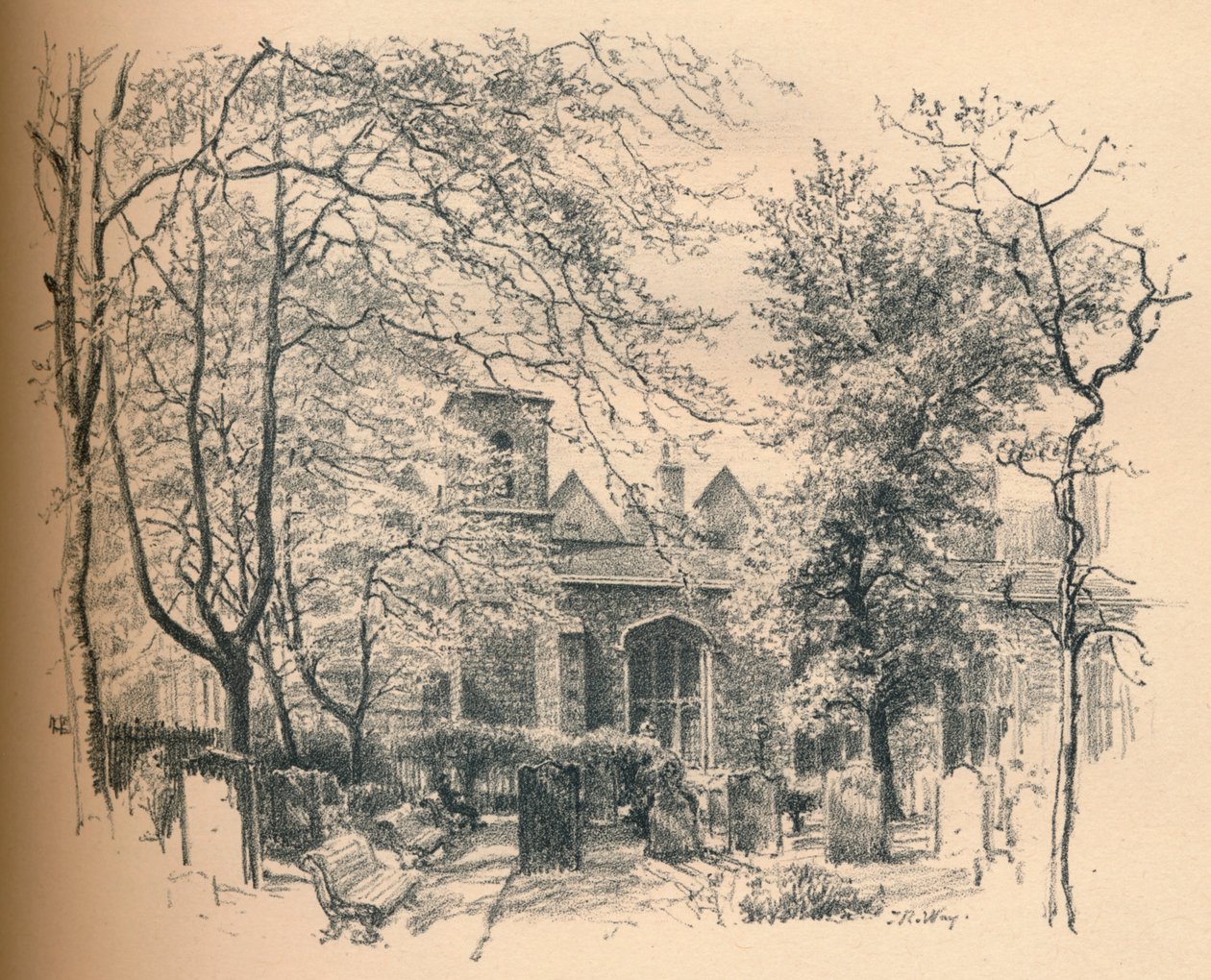 Det kongelige kapell, Savoy-palasset, 1902 av Thomas Robert Way