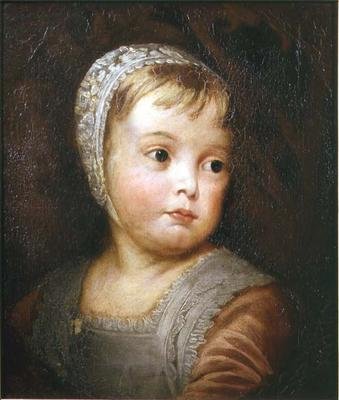 King James II som barn, etter Van Dyck av Thomas Robson