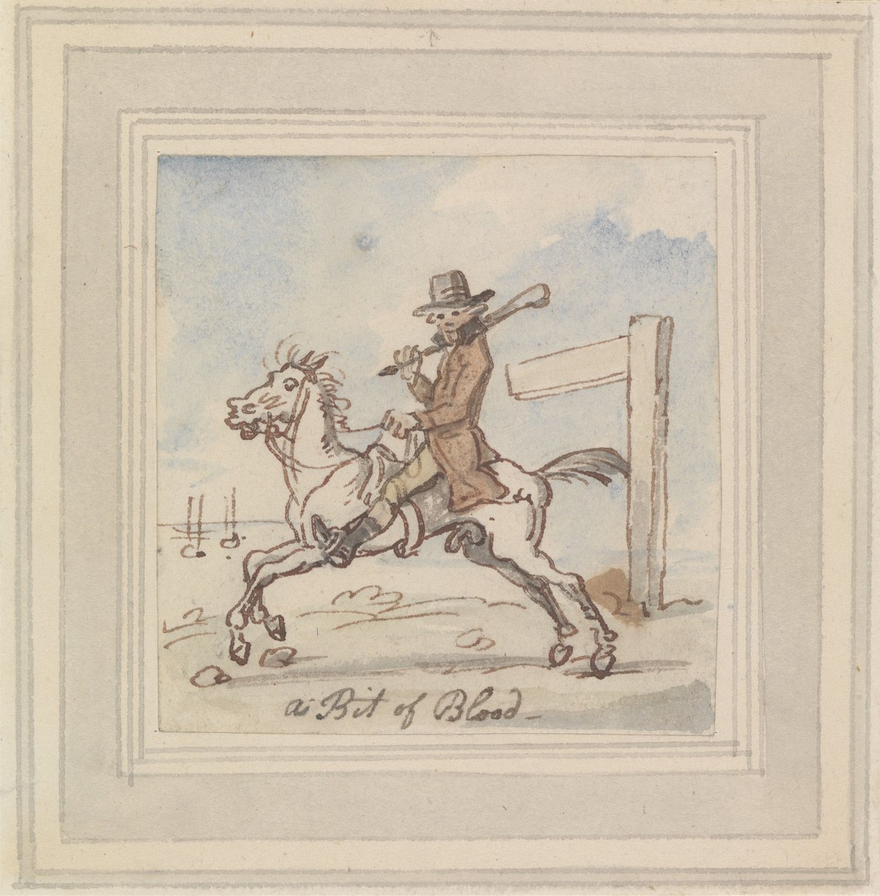 Litt blod av Thomas Rowlandson