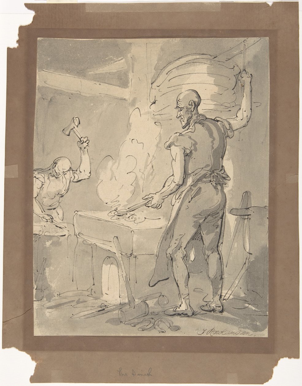En smed av Thomas Rowlandson