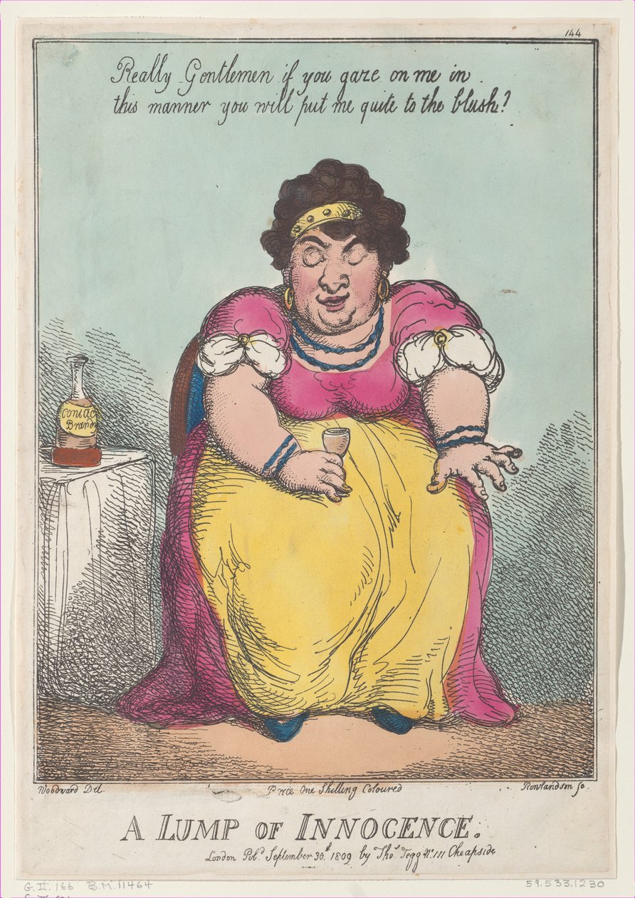 En klump av uskyld, 30. september 1809., 30. september 1809. av Thomas Rowlandson