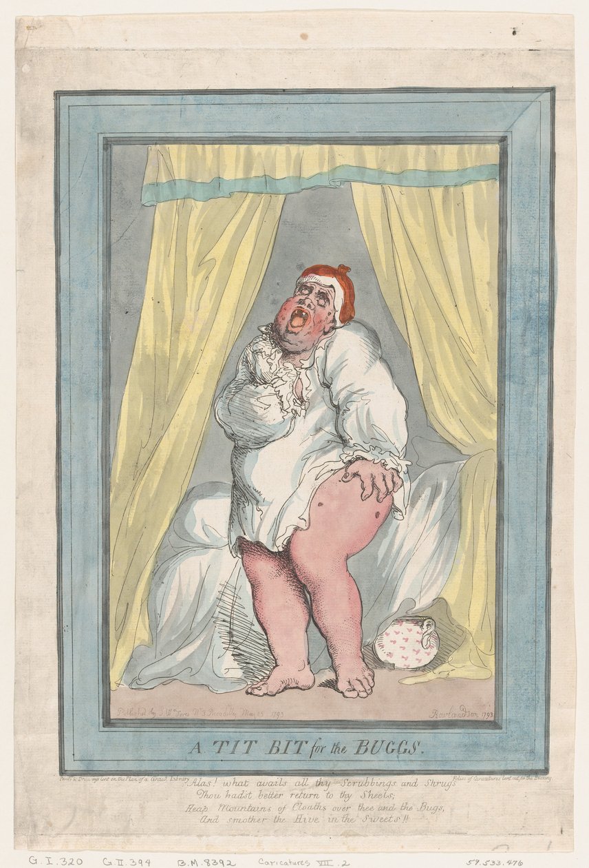 A Tit Bit for the Bugs, 25. mai 1793., 25. mai 1793. av Thomas Rowlandson
