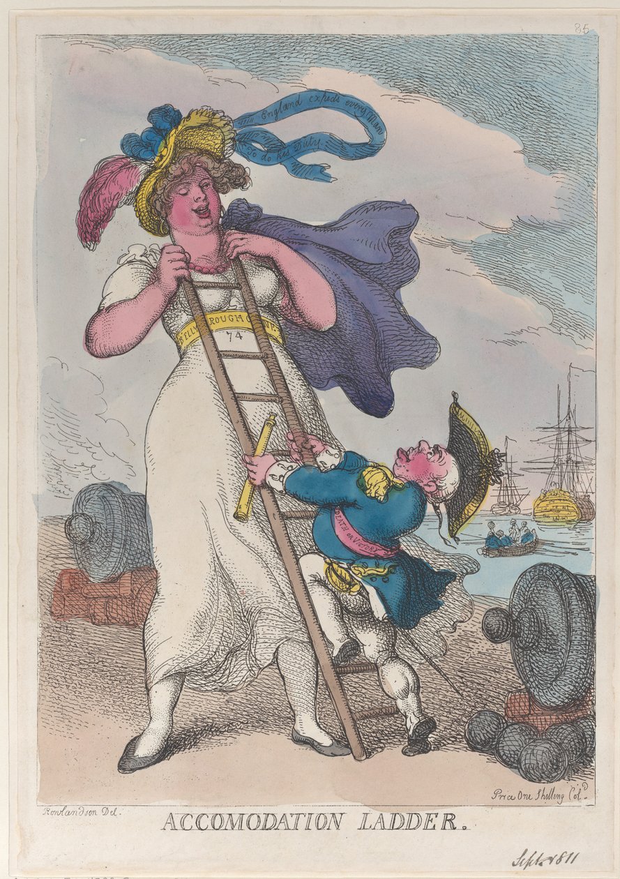 Overnattingsstige, 1. september 1811., 1. september 1811. av Thomas Rowlandson