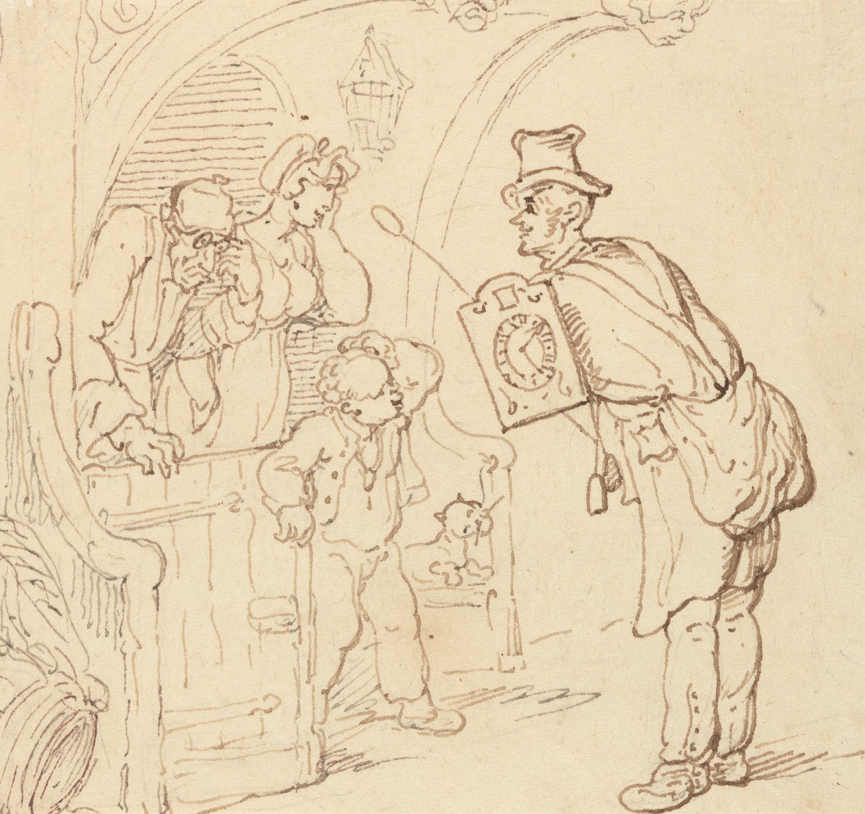 Album tegning av Thomas Rowlandson