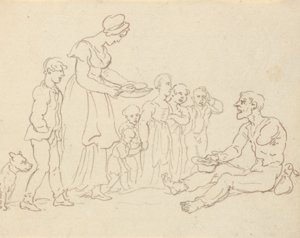 Album tegning av Thomas Rowlandson