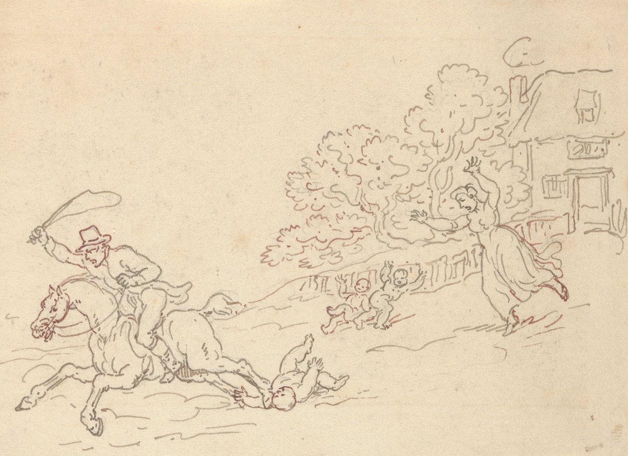 Album tegning av Thomas Rowlandson