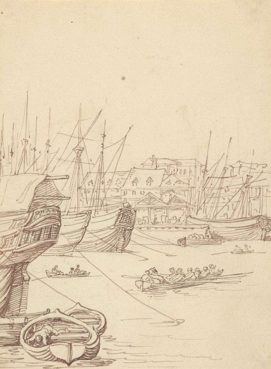 Albumtegning av Thomas Rowlandson
