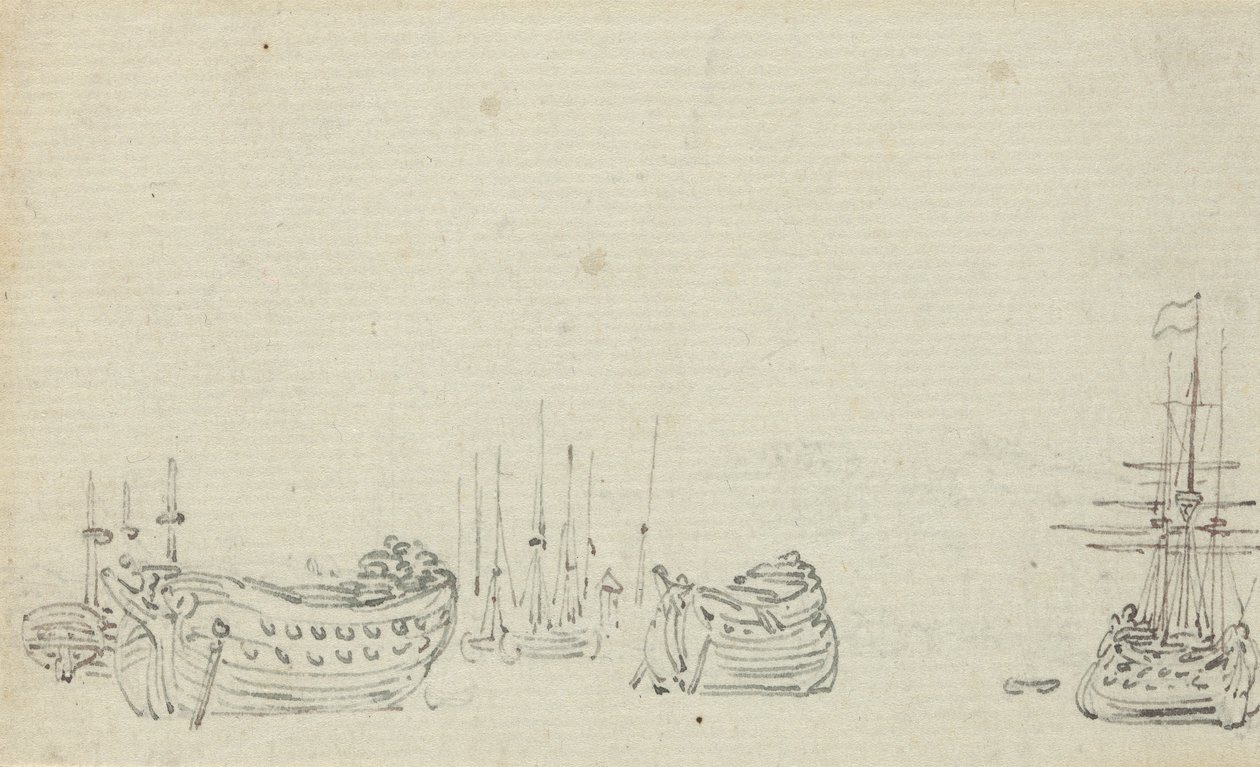 Albumtegning av Thomas Rowlandson