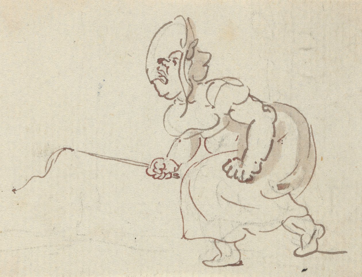 Albumtegning av Thomas Rowlandson