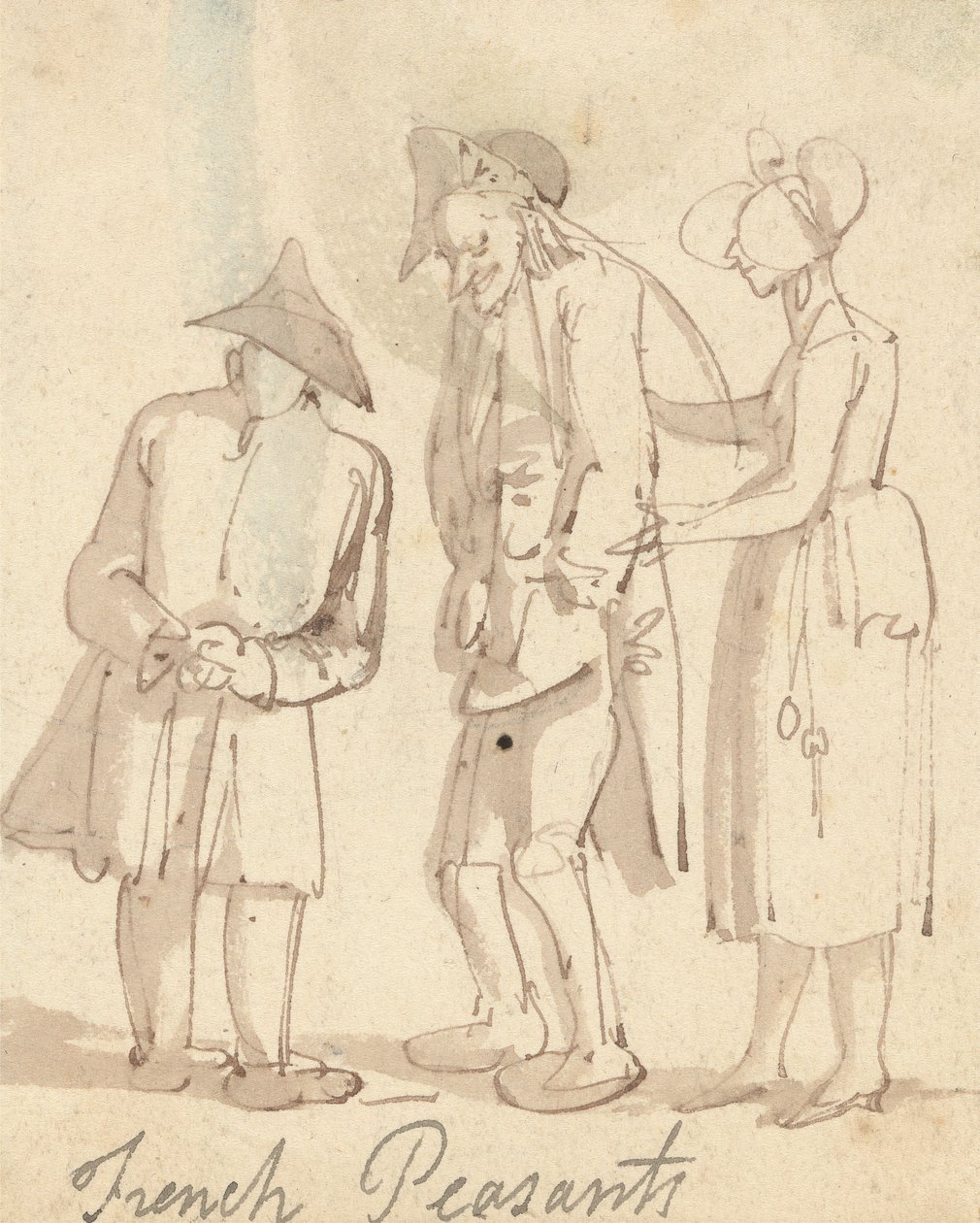 Albumtegning av Thomas Rowlandson
