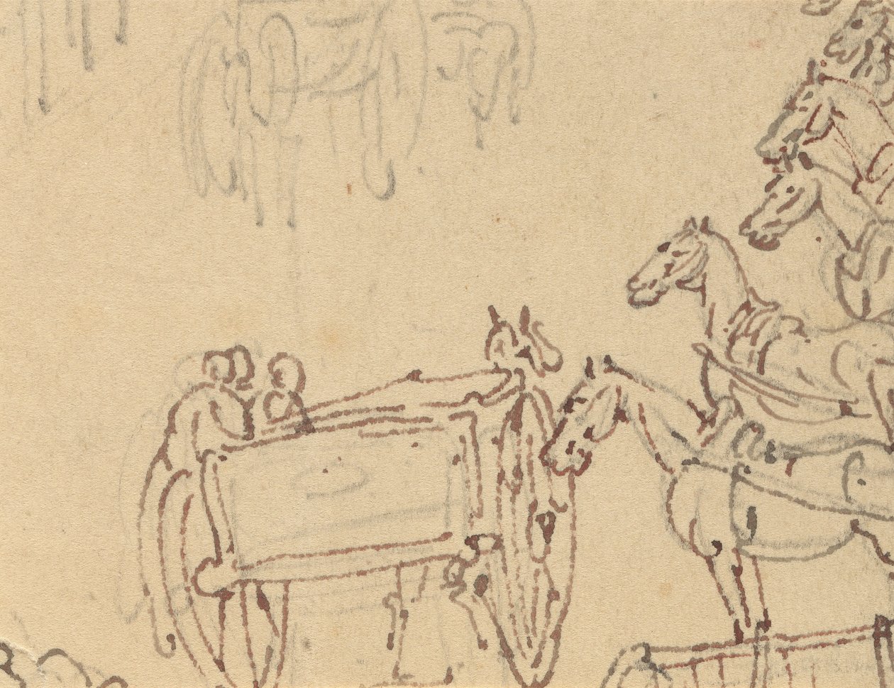 Albumtegning av Thomas Rowlandson