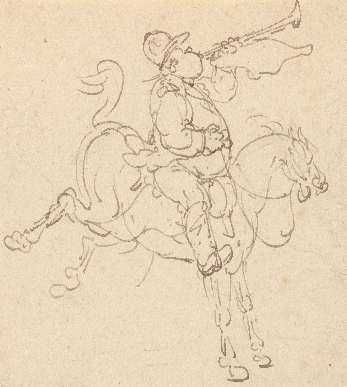 Albumtegning av Thomas Rowlandson