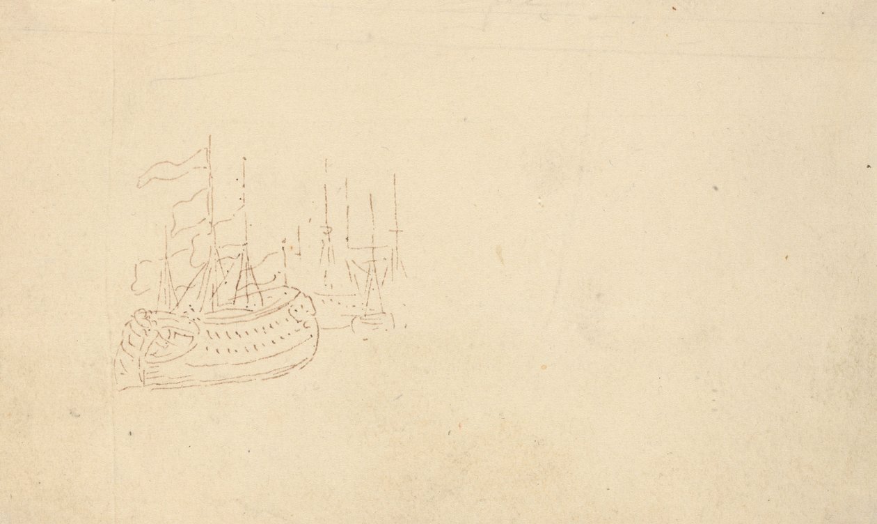 Albumtegning av Thomas Rowlandson