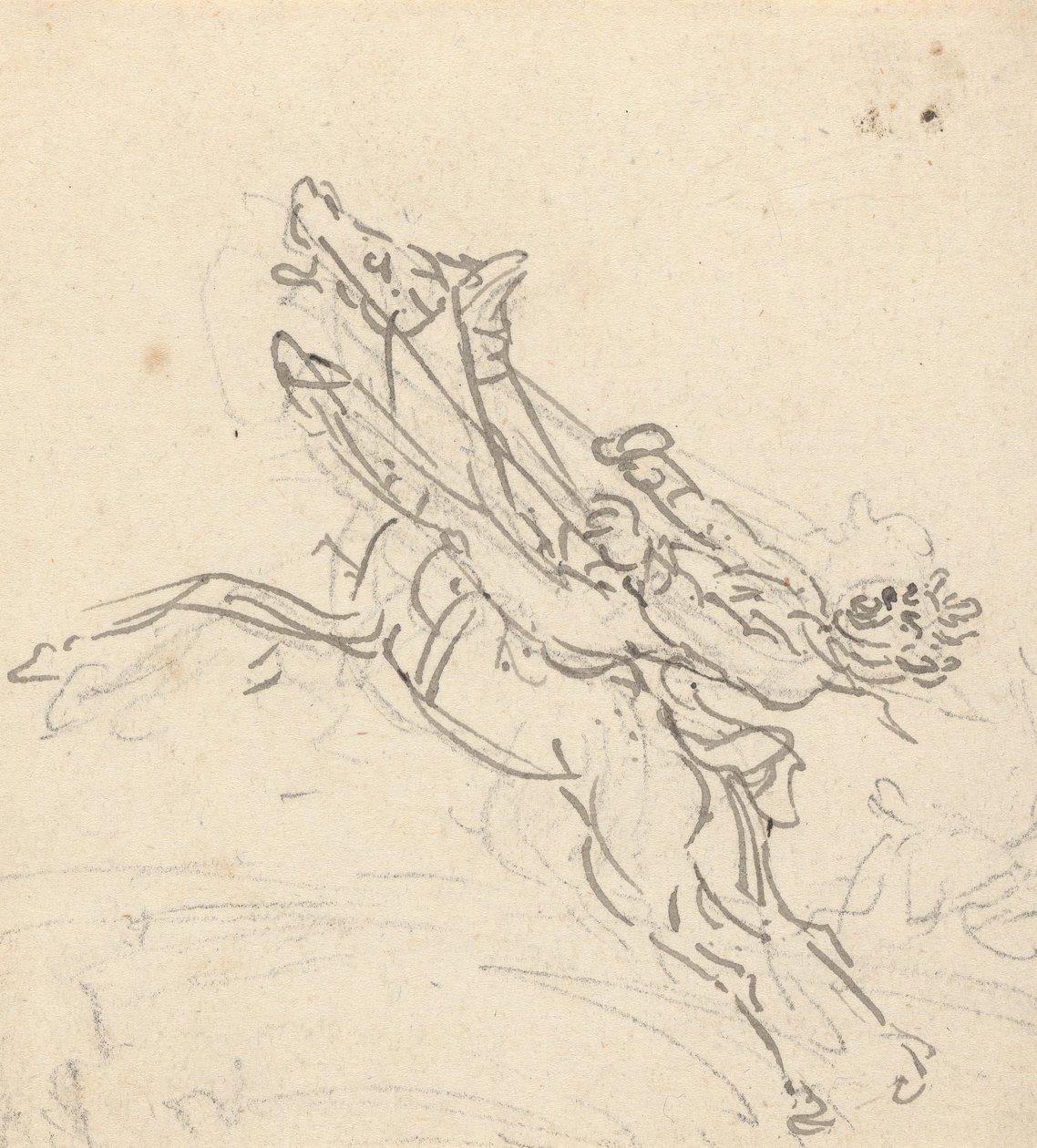 Albumtegning av Thomas Rowlandson
