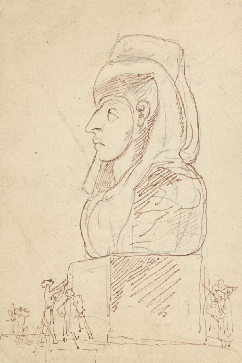 Albumtegning av Thomas Rowlandson