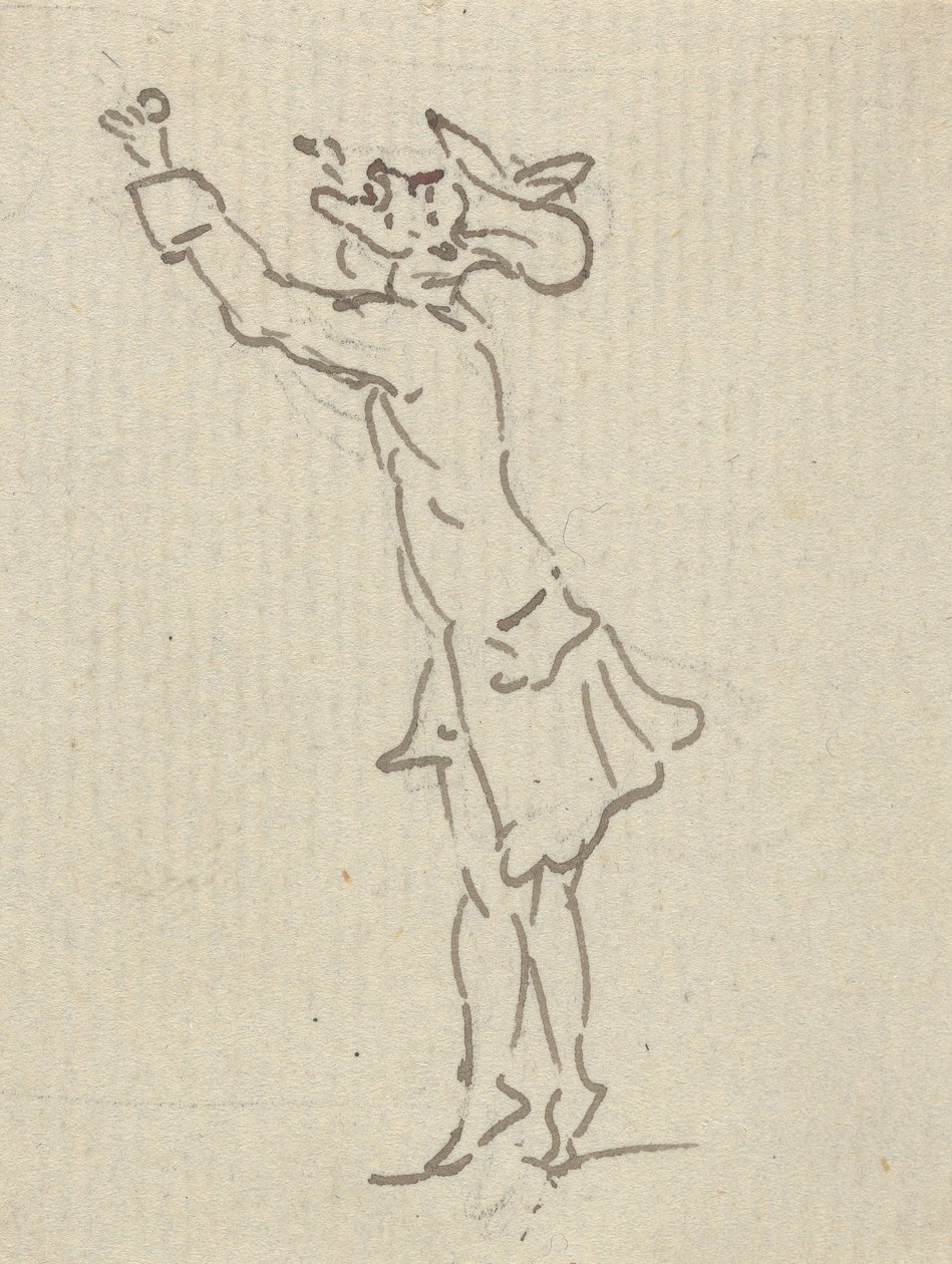 Tegning til albumet av Thomas Rowlandson