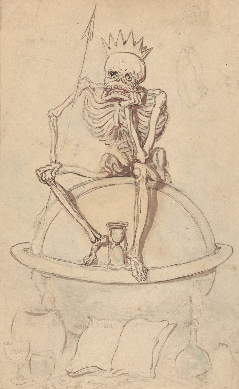 Albumtegning av Thomas Rowlandson