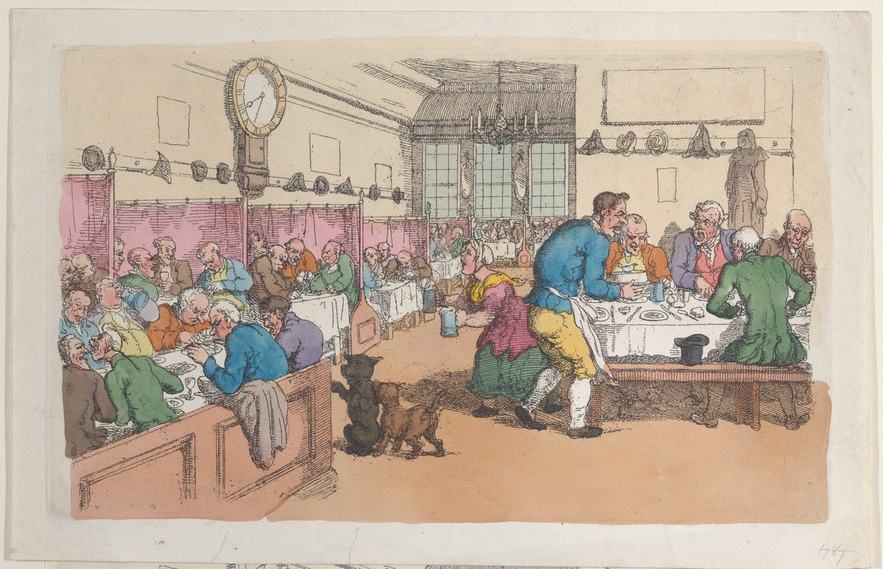 En spisested av Thomas Rowlandson