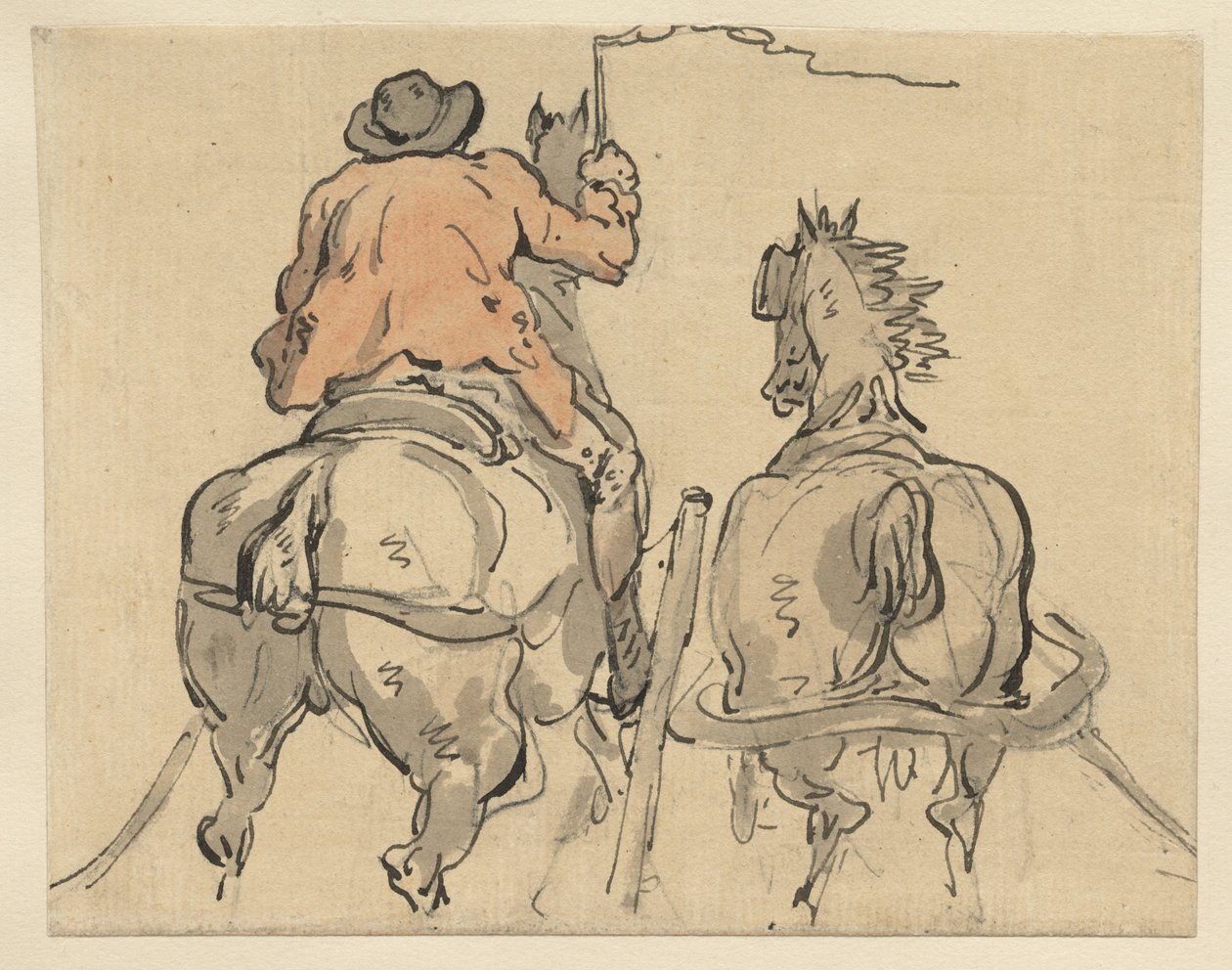 En engelsk postillon av Thomas Rowlandson