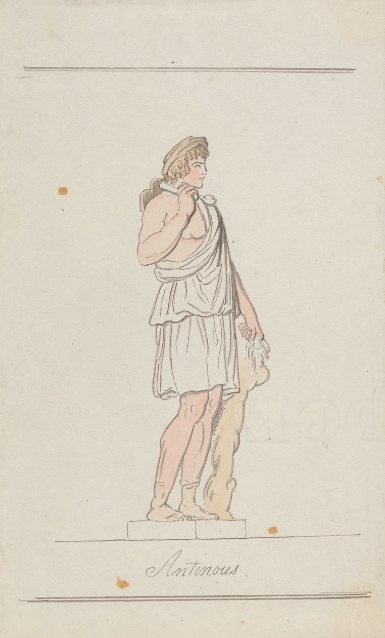 Antinous som Aristaeus av Thomas Rowlandson