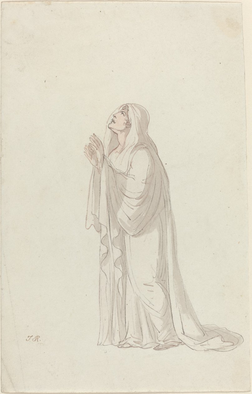 Antik figur av Thomas Rowlandson