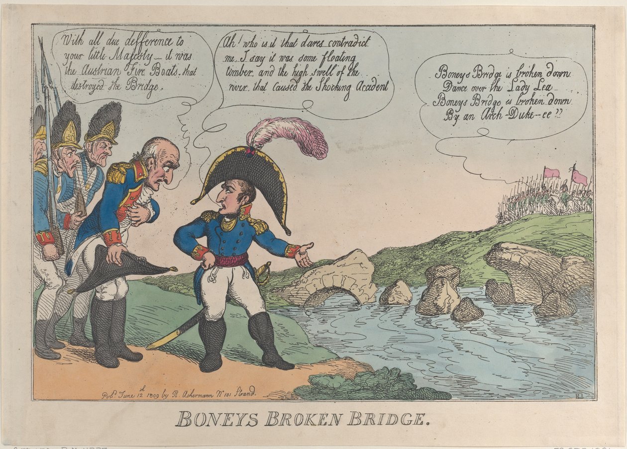 Boneys Broken Bridge, 12. juni 1809., 12. juni 1809. av Thomas Rowlandson