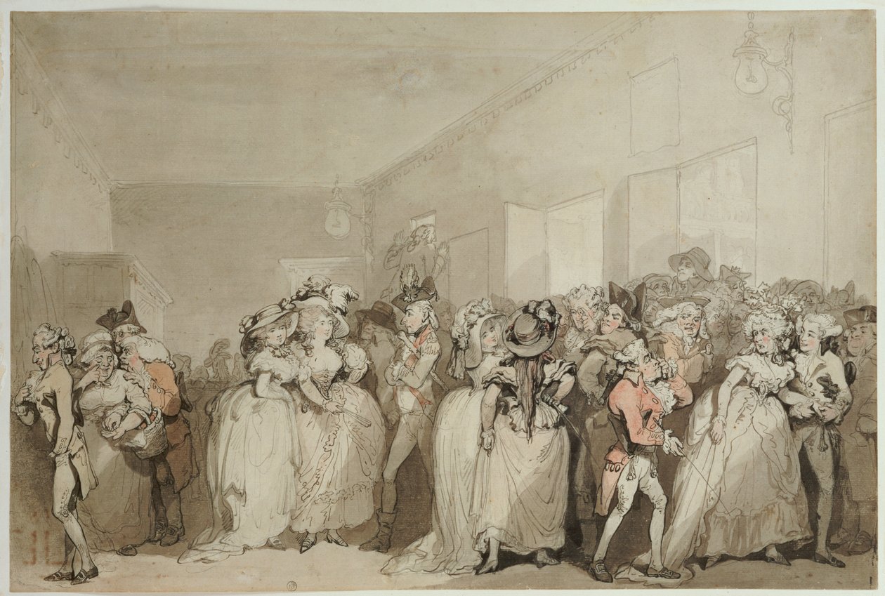 Box-Bobby solsenger, 1785 av Thomas Rowlandson