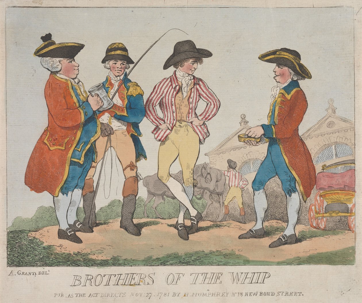 Piskens brødre av Thomas Rowlandson