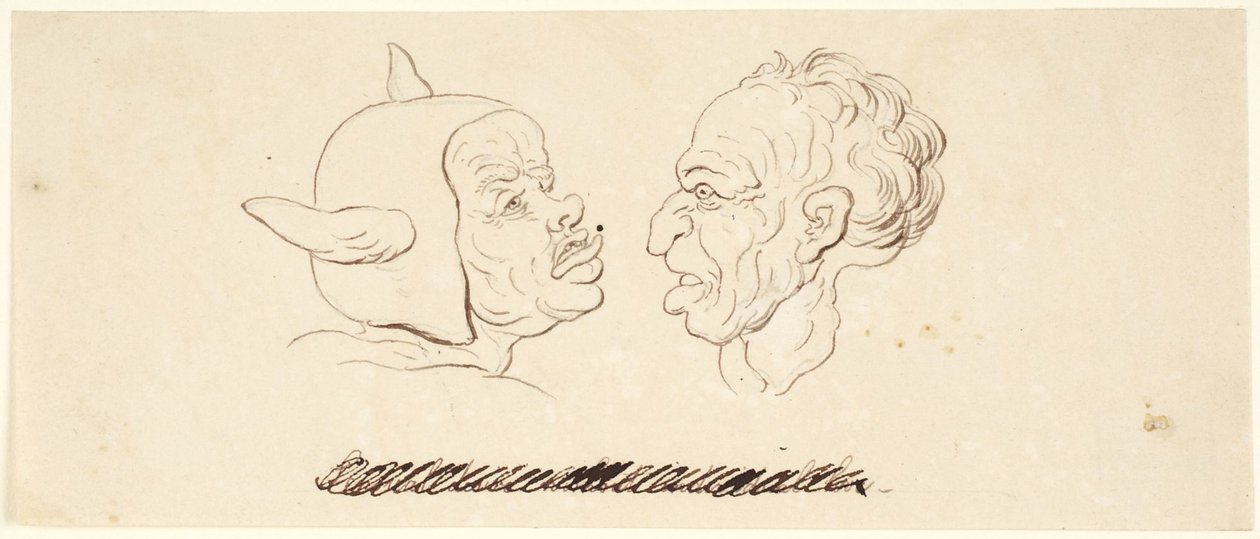 Karikaturer: Sensuelt begjær av Thomas Rowlandson