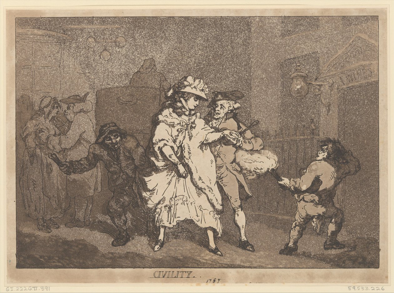Høflighet av Thomas Rowlandson