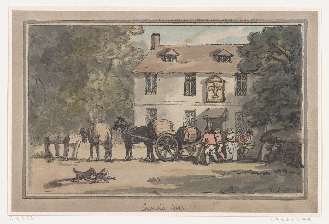 Country Inn av Thomas Rowlandson