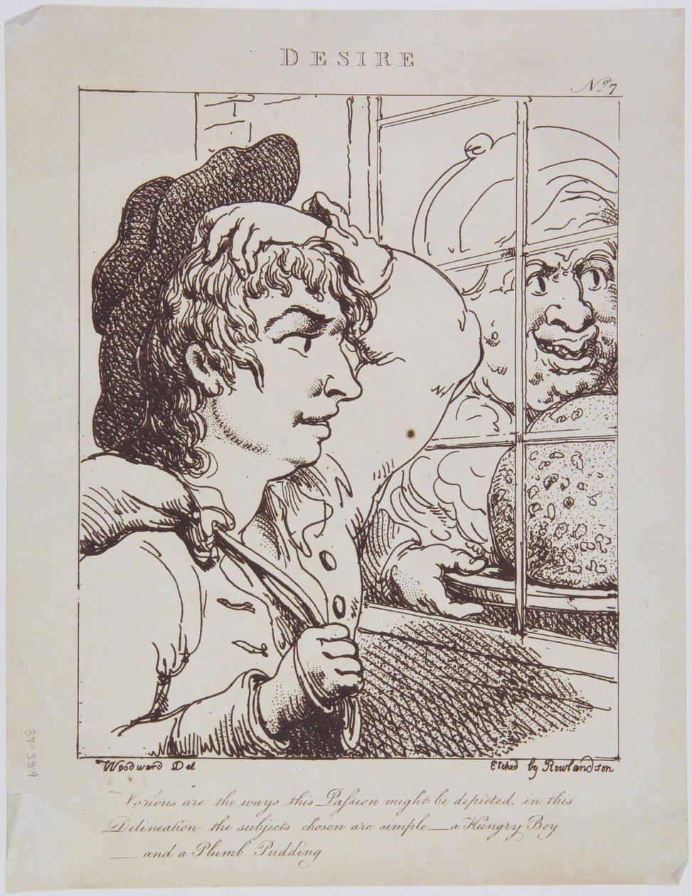 Begjær, nr. 7 av Thomas Rowlandson