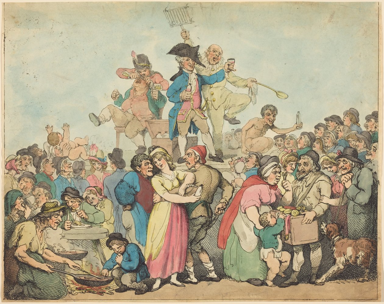 Dr. Botherum, kvakksalveren av Thomas Rowlandson