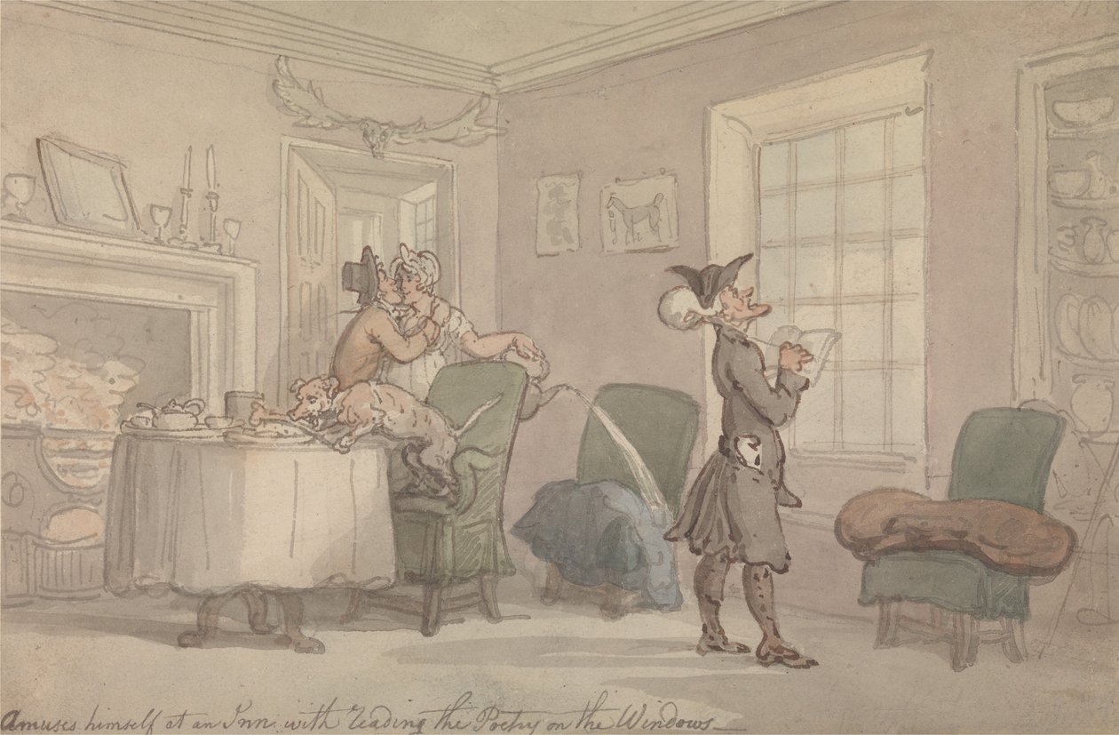 Dr. Syntax – En etterligning av «Wit of the Window» av Thomas Rowlandson