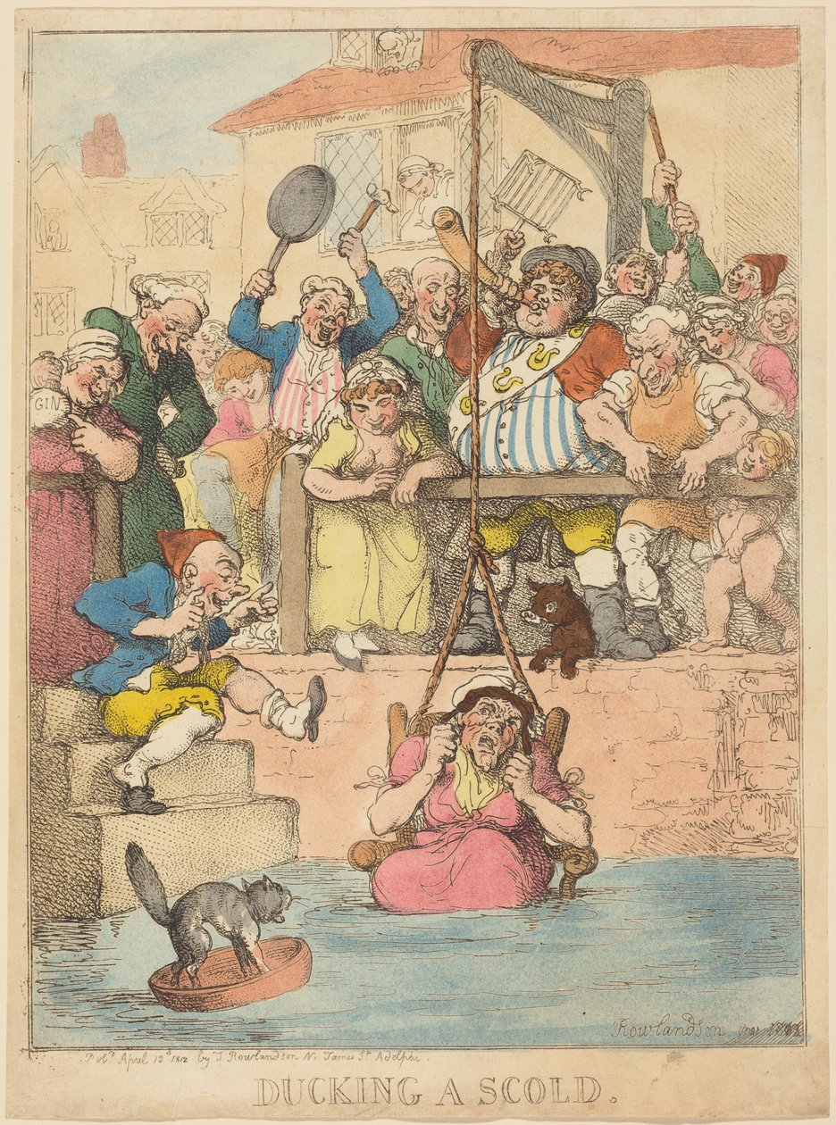 Å unngå en skjennepreken av Thomas Rowlandson