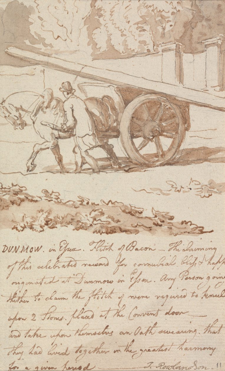 Dunmow av Thomas Rowlandson