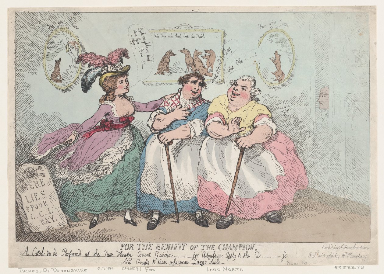 Til fordel for Mesteren, 20. mai 1784., 20. mai 1784. av Thomas Rowlandson