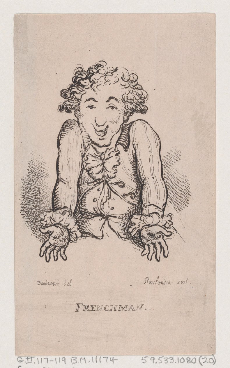 Franskmann, april 1808., april 1808. av Thomas Rowlandson