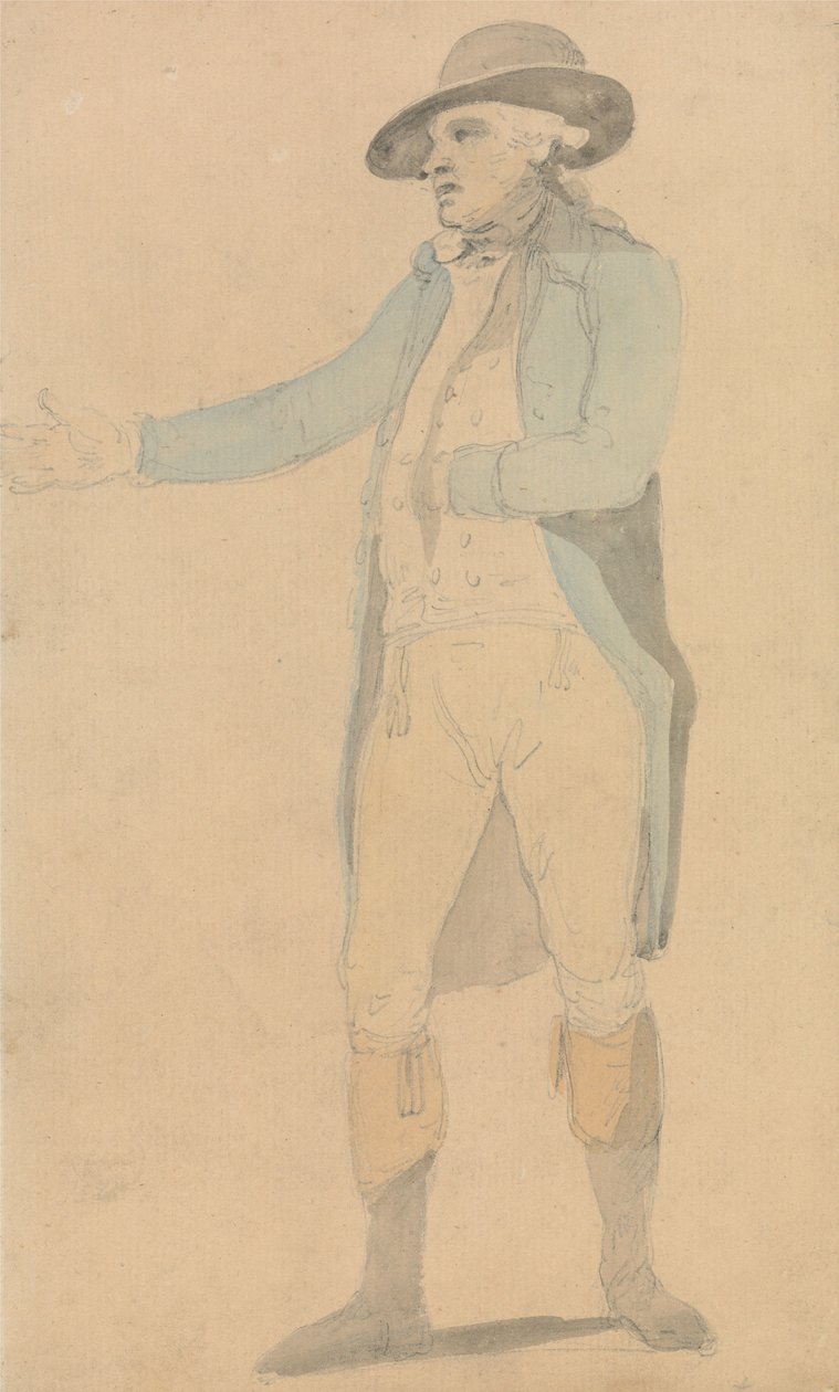 George Morland av Thomas Rowlandson