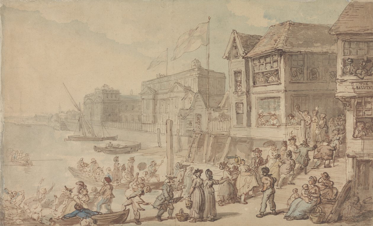 Greenwich av Thomas Rowlandson
